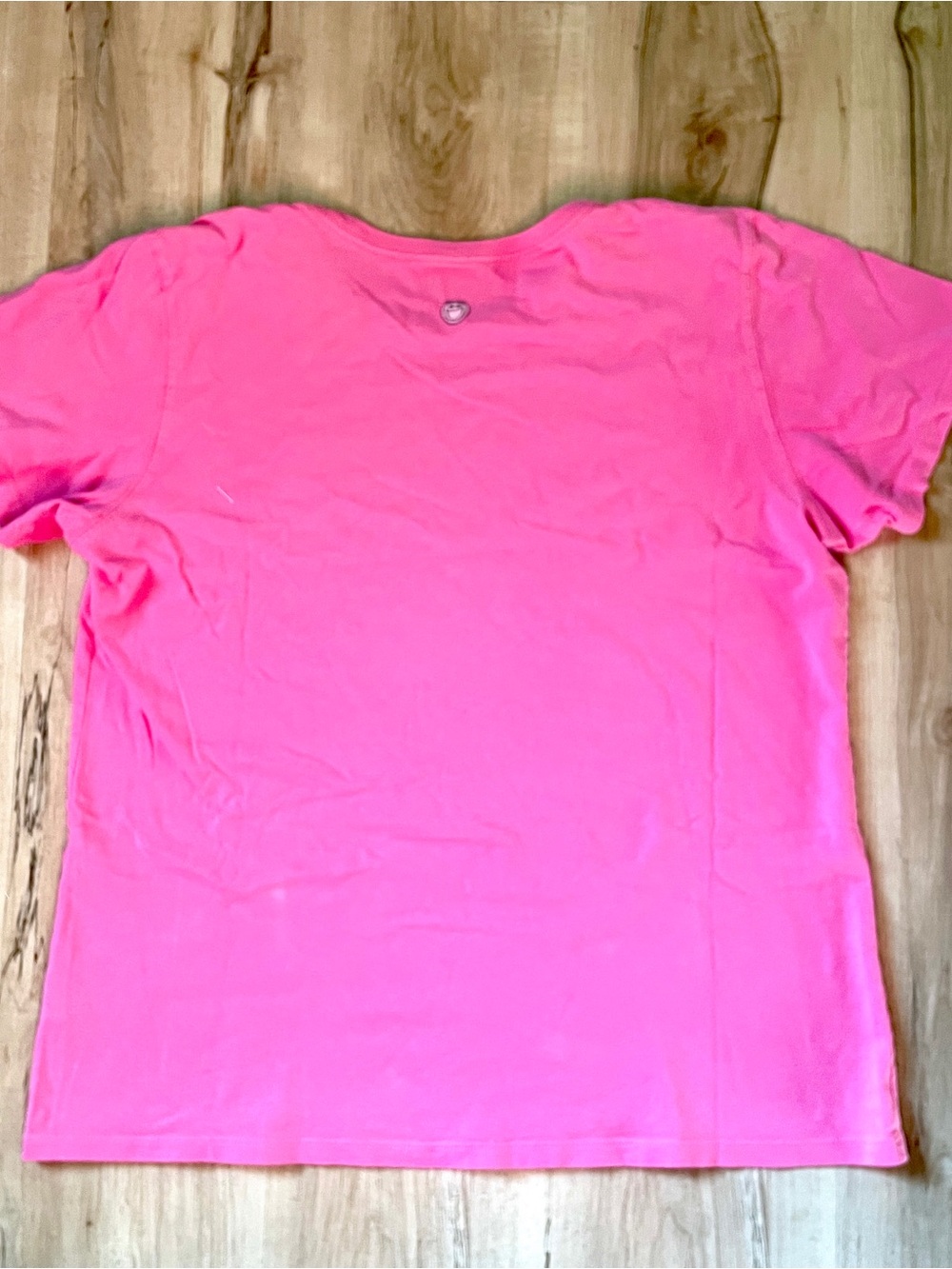 Life Is Good Girls' Night Out Pink Graphic Tee, camping, women’s size: Large - Picture 8 of 9